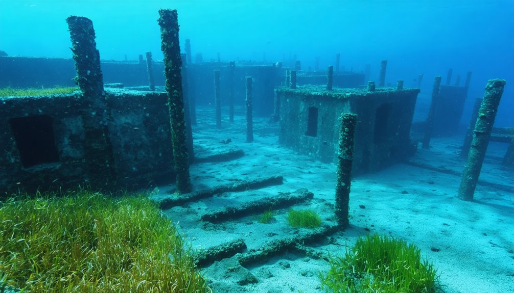 natural geological features not ruins