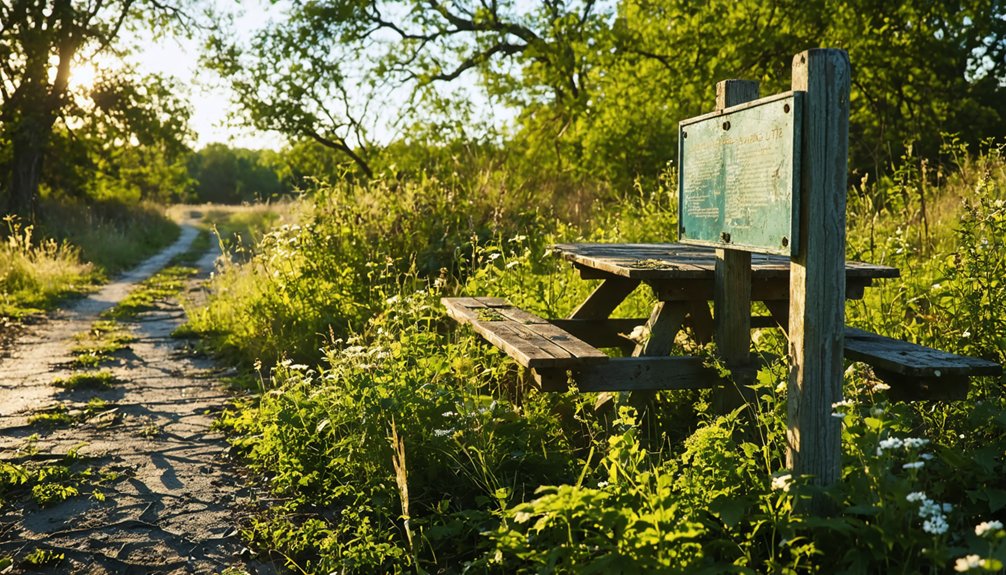 neglected abandoned deteriorating conservation site