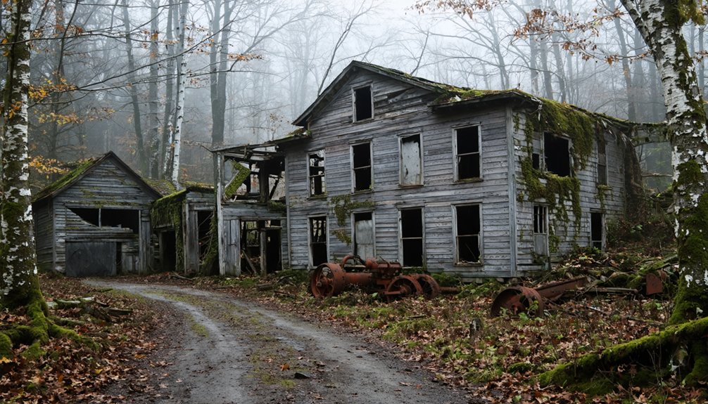 number of ghost towns