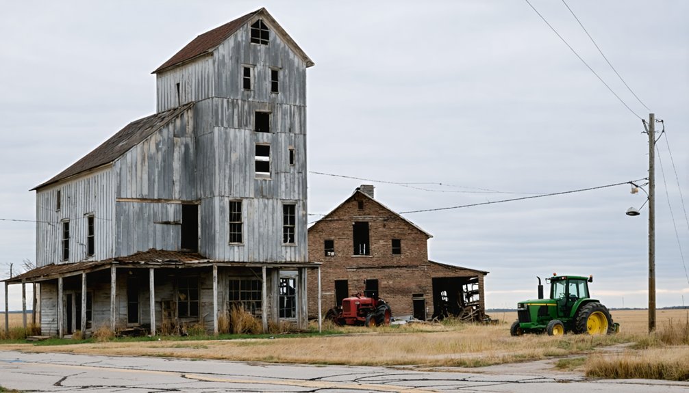 number of iowa ghost towns