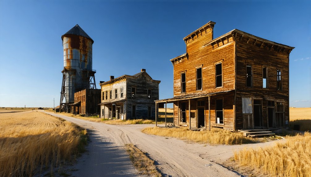 number of north dakota ghost towns