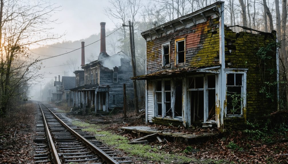 number of virginia ghost towns