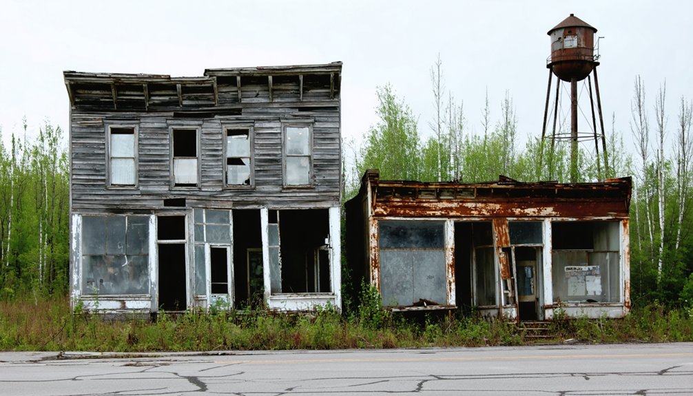number of wi ghost towns