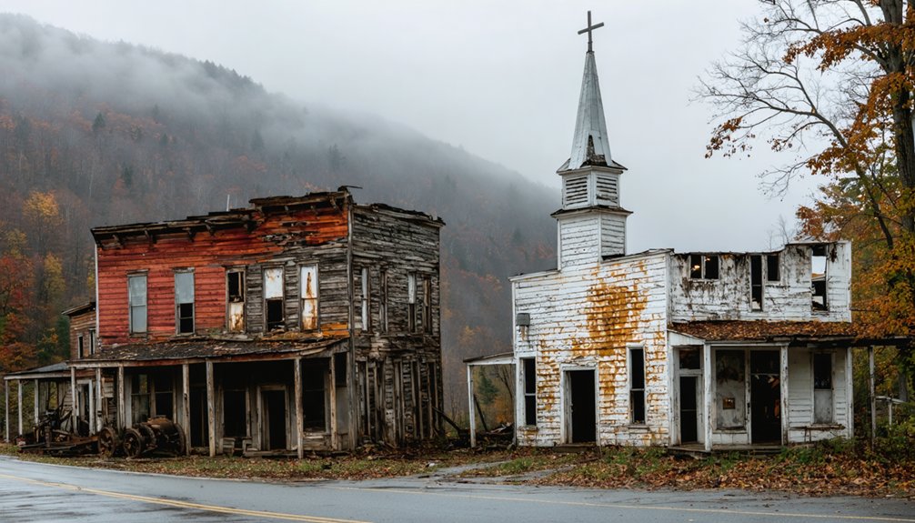 number of wv ghost towns