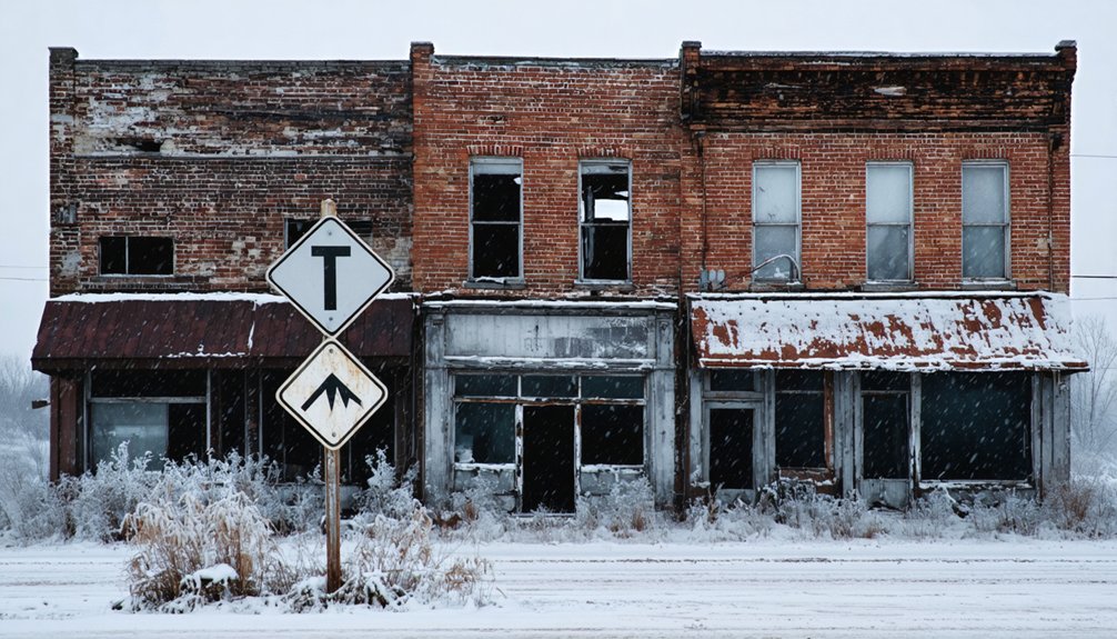 ohio winter ghost town visits