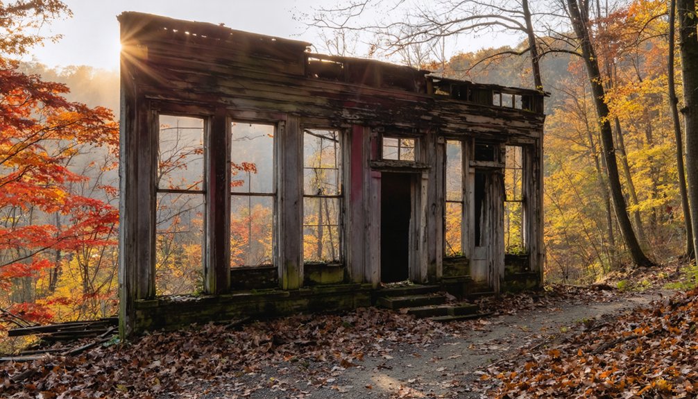 optimal autumn ghost town visits
