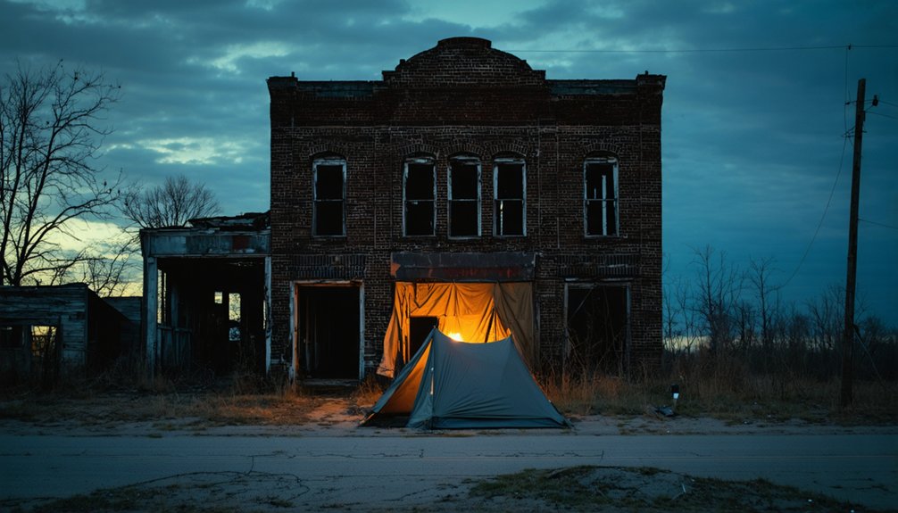 overnight ghost town stays