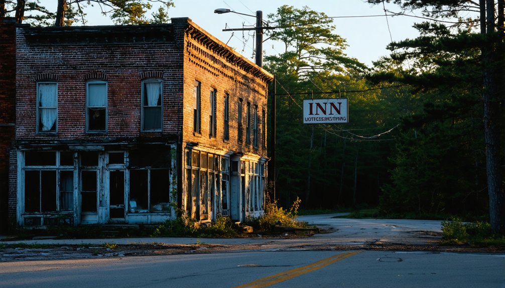 overnight stays in abandoned towns