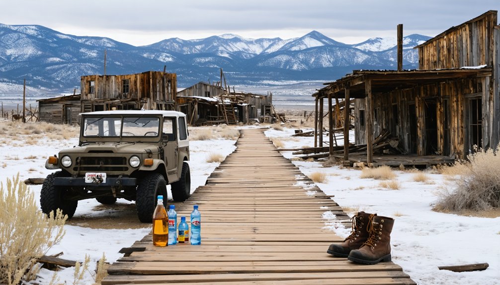 prepare thoroughly for desert exploration