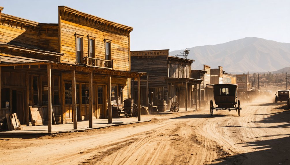 preserved gold rush towns
