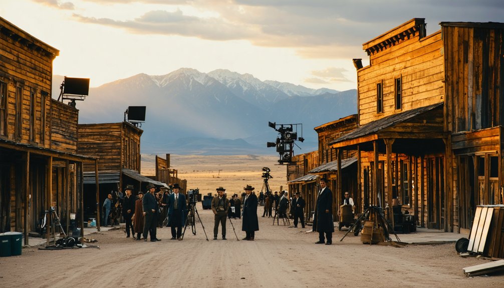 preserved mining ghost town