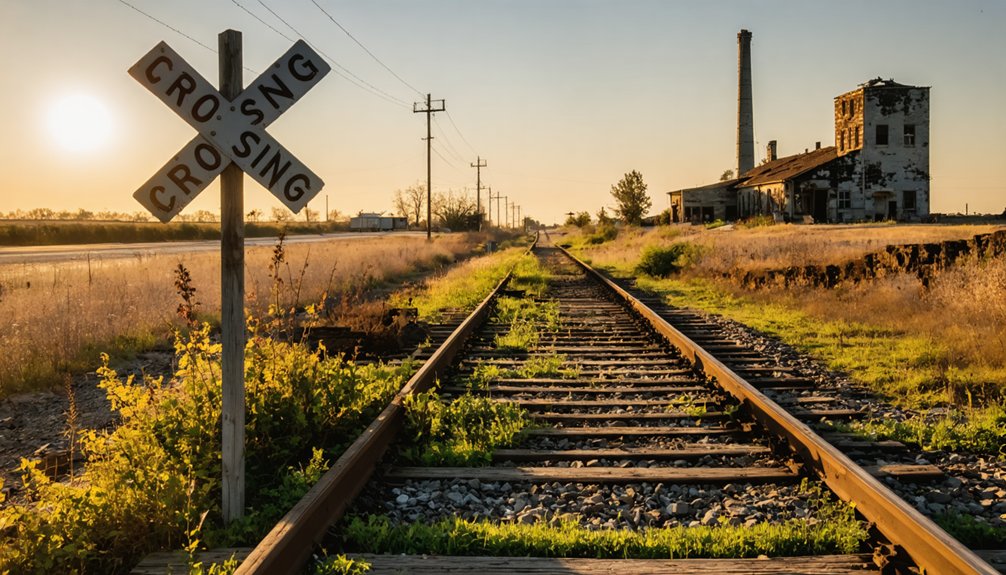 rail dependent agricultural towns