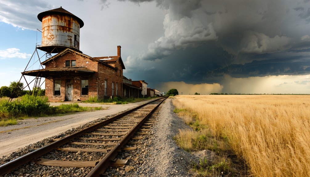 railroads dictated town fortunes