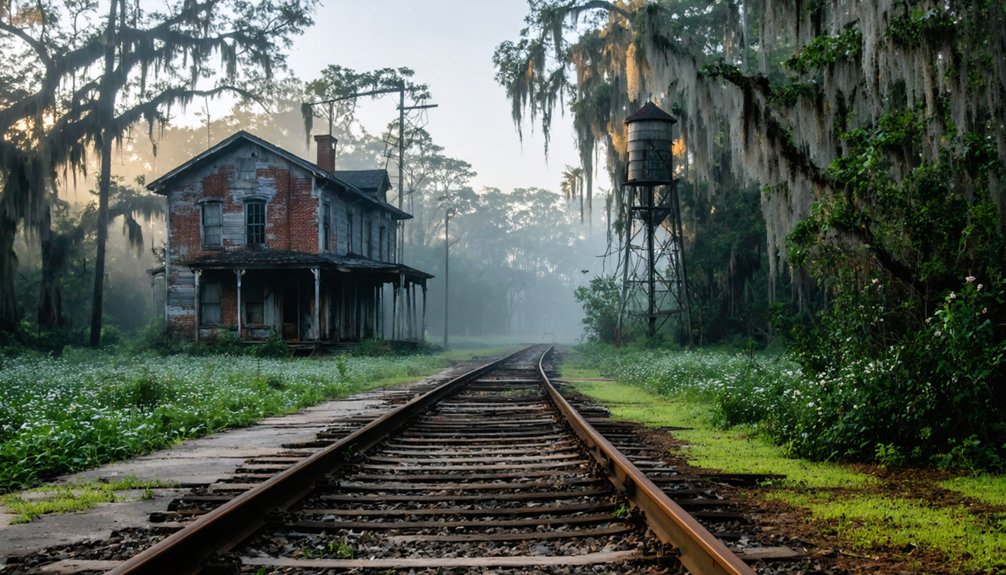 railroads shaped town fates