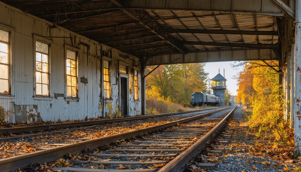 railroads spark town decline