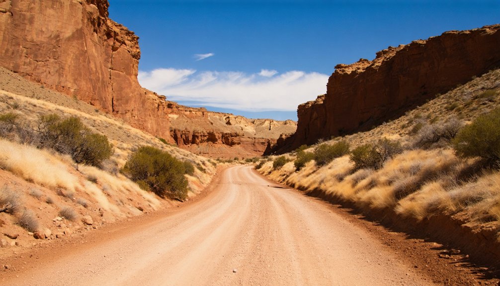 remote desert gravel adventure