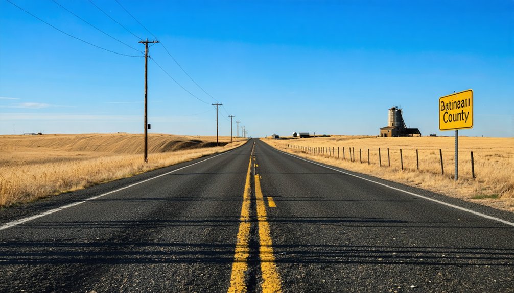 remote frontier county characteristics