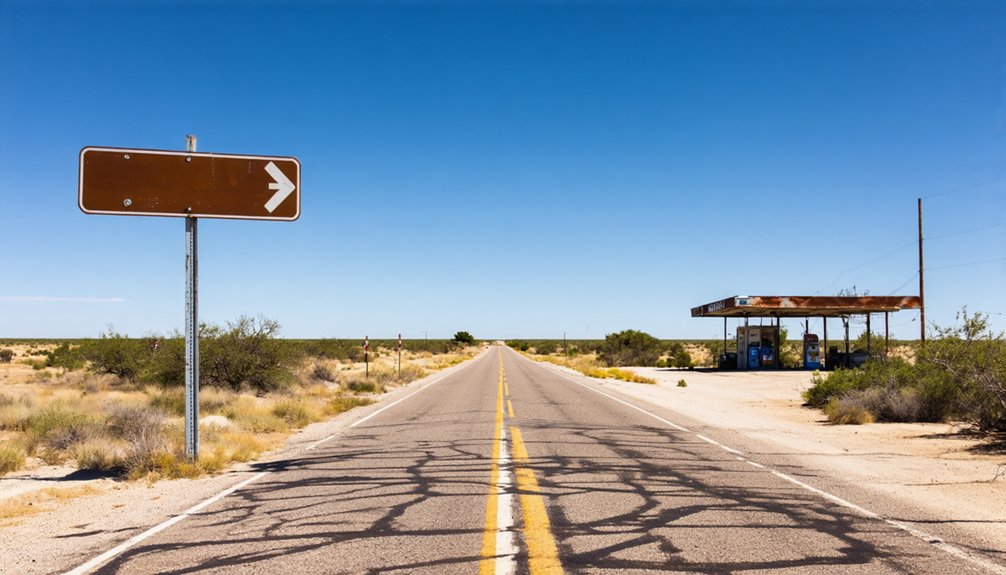 remote ghost town access