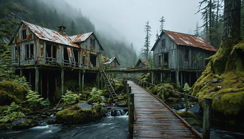 remote historic ghost town