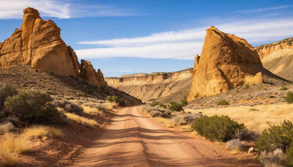 remote unpaved road access