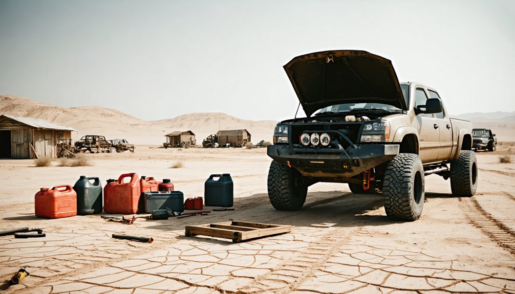 rugged 4wd for desert terrain