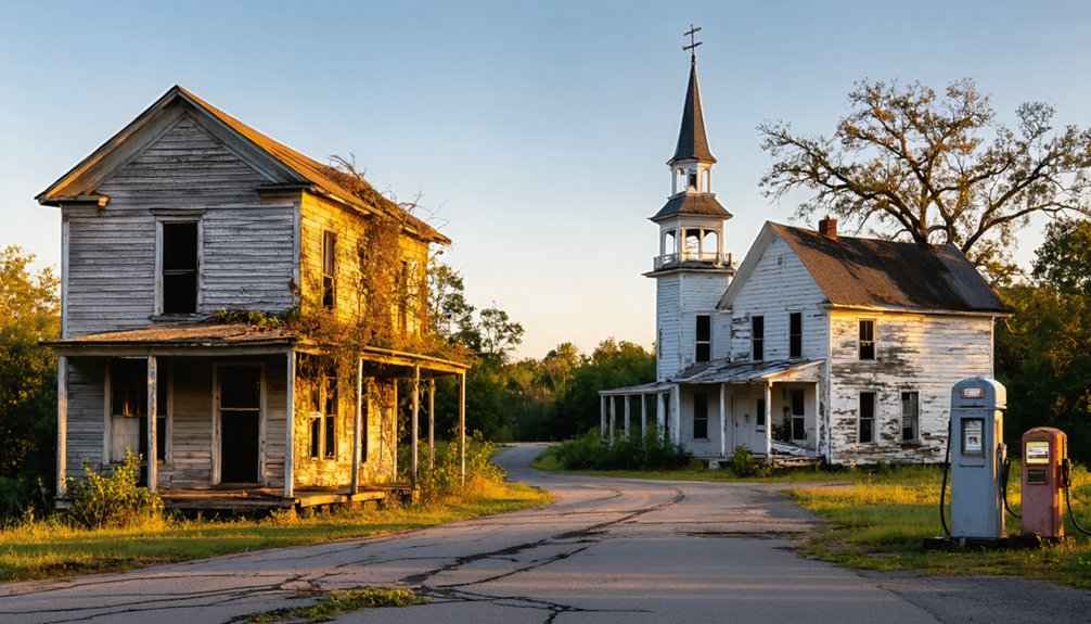 semi abandoned georgia communities