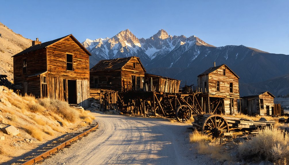 silver mining ghost town