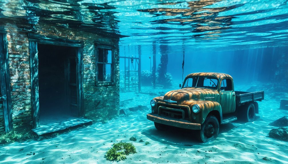 submerged california ghost towns