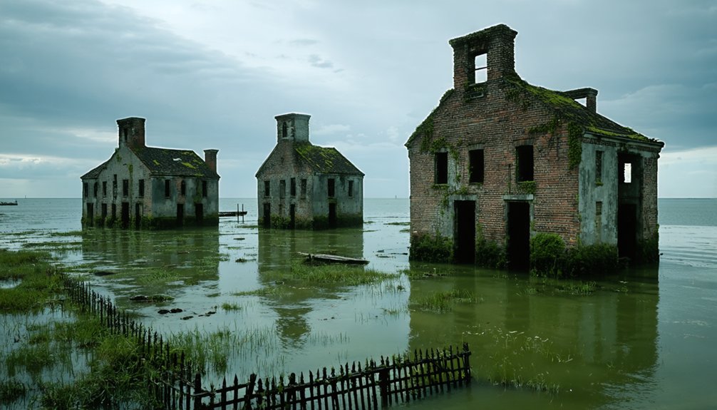 submerged delaware ghost towns