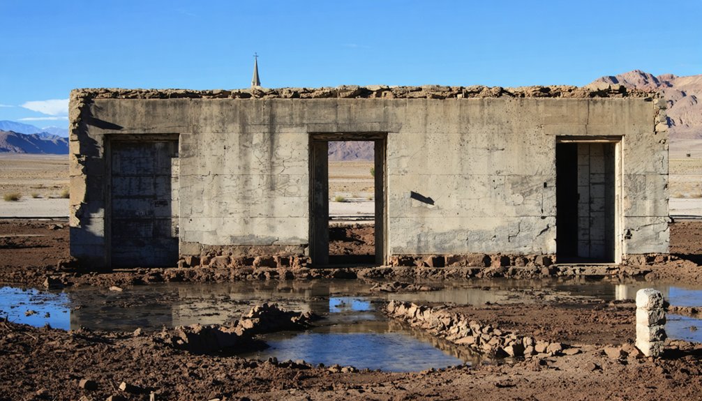 submerged frontier settlement remains