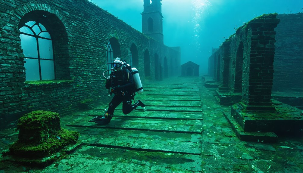 submerged ghost towns exploration