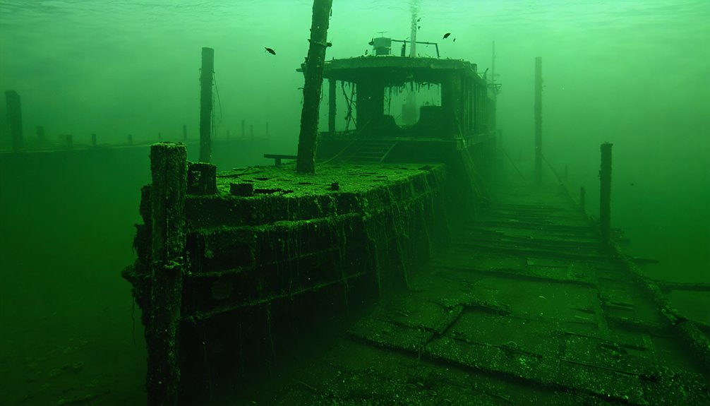 submerged historic community remains