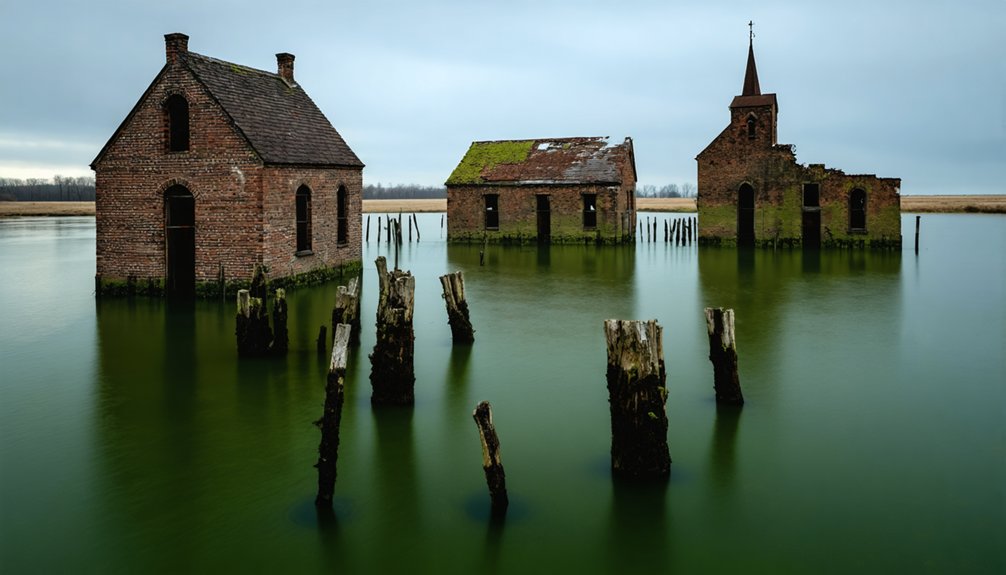 submerged north dakota towns
