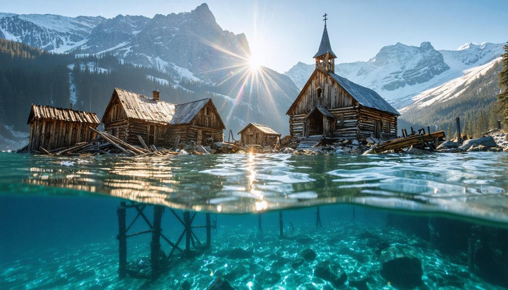 submerged rocky mountain ghost towns