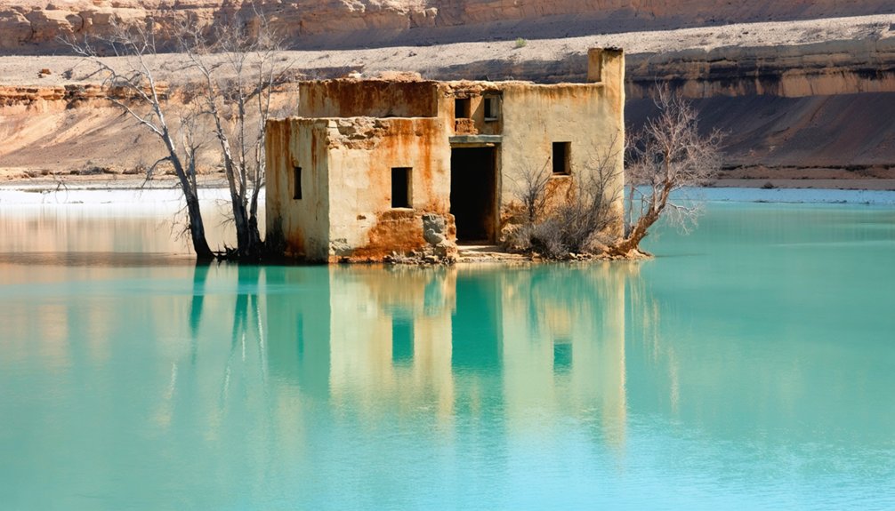 submerged towns reveal displacement