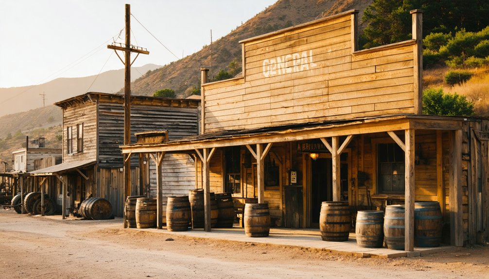 thriving gold rush community