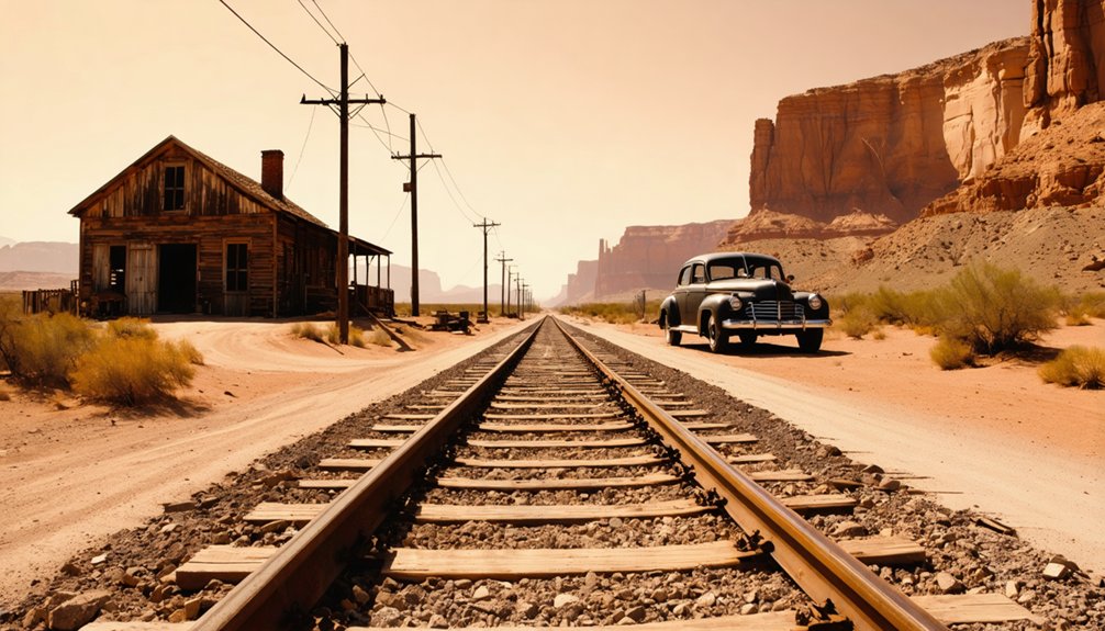 thriving mining town economy sustained by railway