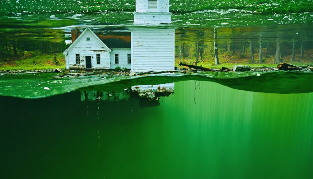 town destruction and valley burn