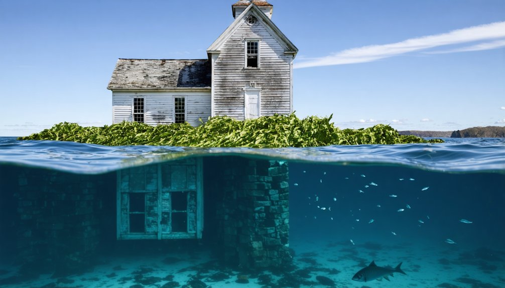 underwater ghost towns maine