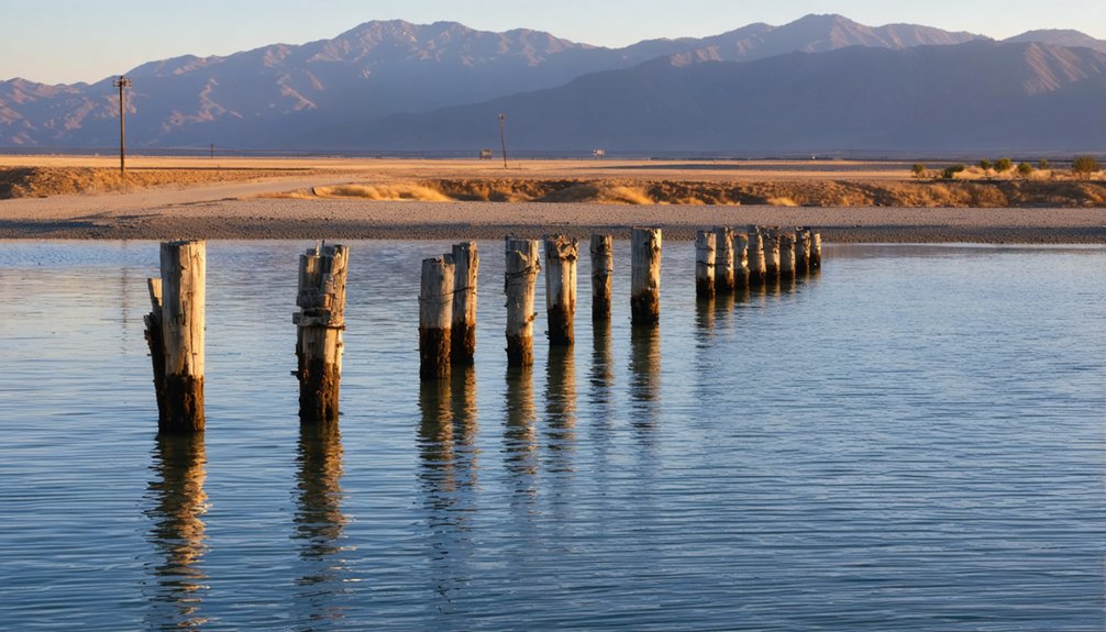 underwater photography of submerged structures