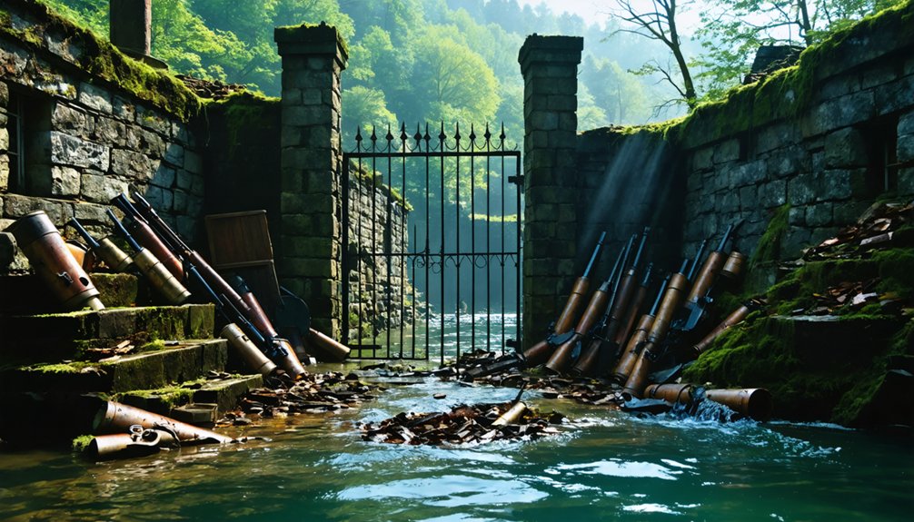 underwater revolutionary war artifacts