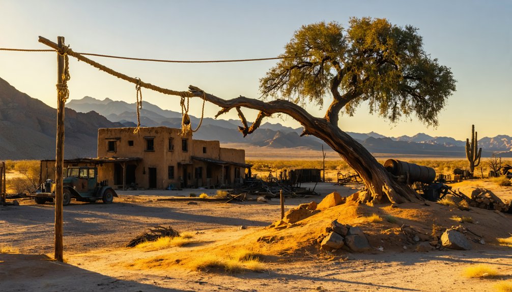 vigilante justice frontier lawlessness corporal punishment grim reminders