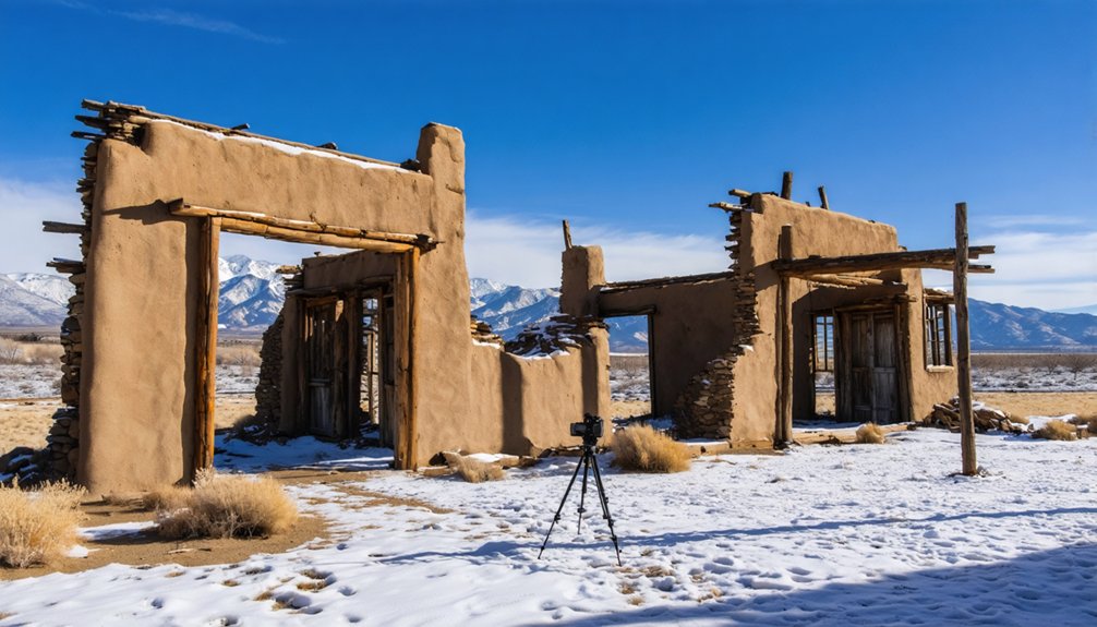winter ghost town photography tips