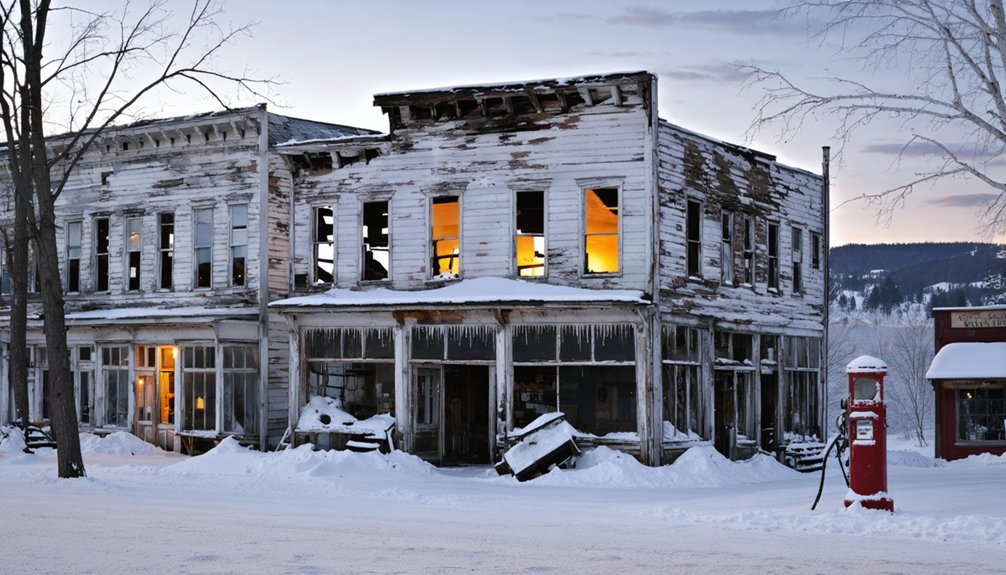 winter ghost town safety precautions