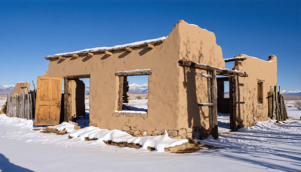 winter ghost town visits