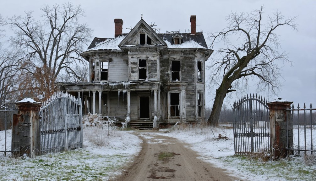 winter ghost town visits