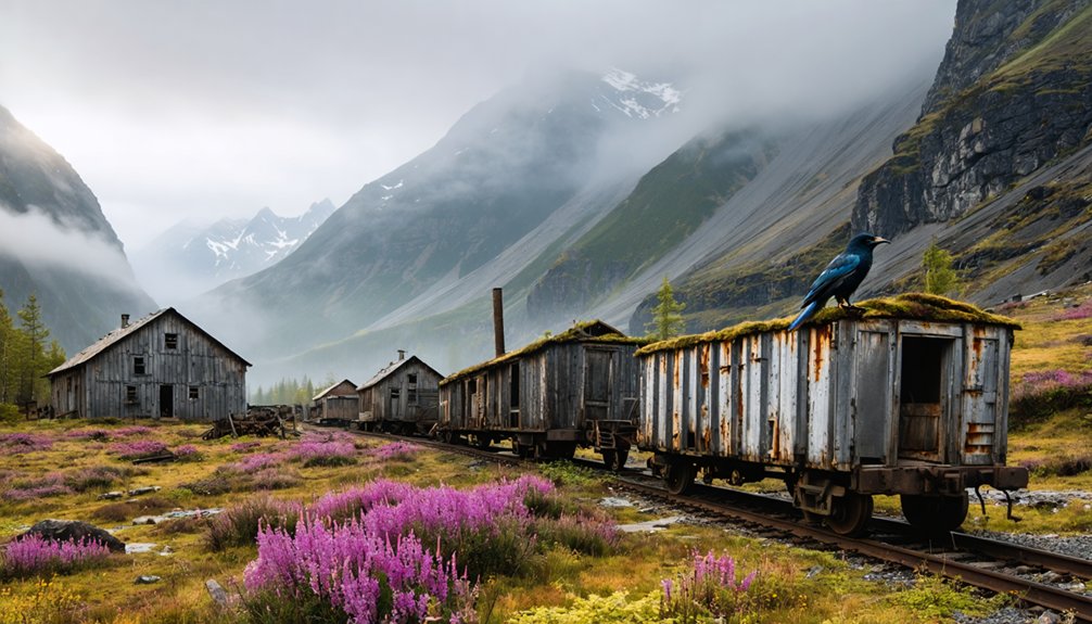 abandoned arctic mineral settlements