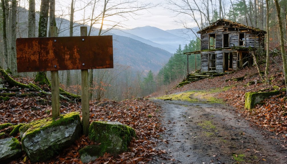 abandoned coal town industrial relics