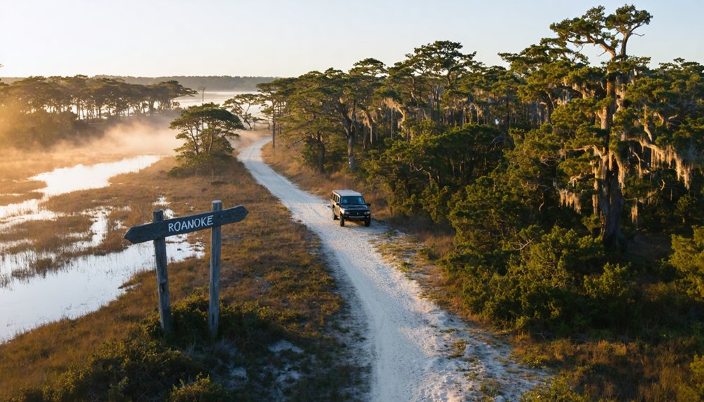 abandoned colonial settlements roanoke island s challenges