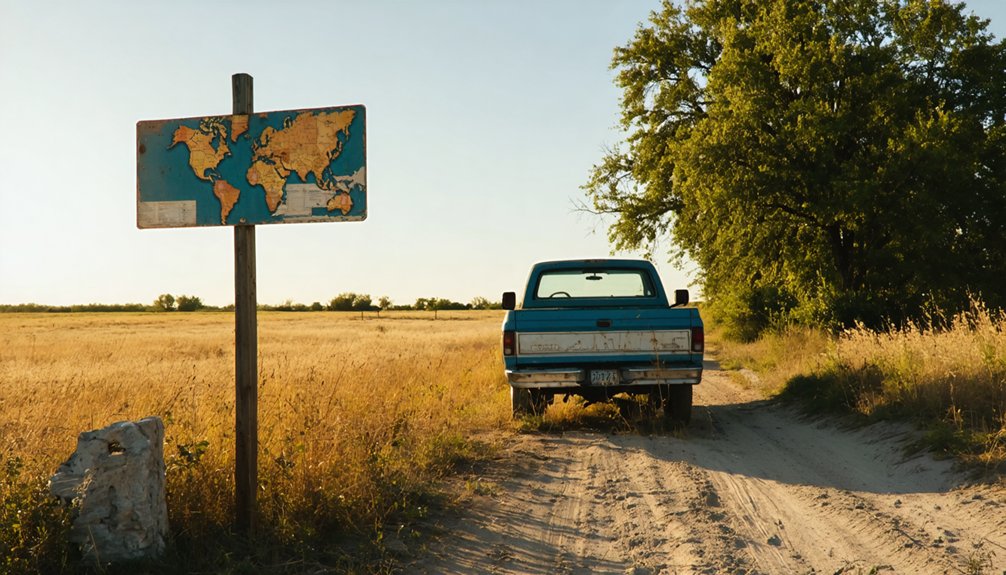 abandoned frontier railroad ghost town